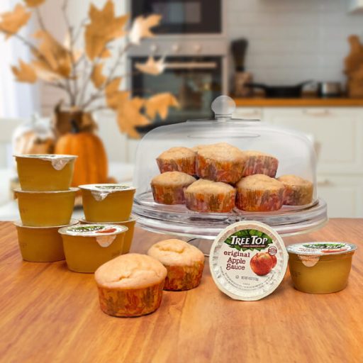 Organic No Sugar Added Apple Sauce Cups Tree Top