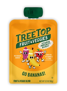 Fruit & Veggies Vitamin Immunity Burst – Banana Pouches