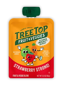 Fruit & Veggies Vitamin Immunity Burst – Strawberry Pouches