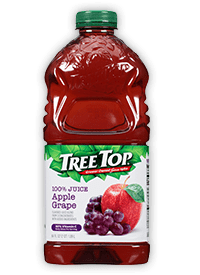 100% Juice Apple Grape