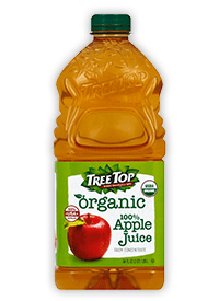 100% Organic Apple Juice