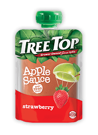 Tree Top Strawberry Apple Sauce pouch