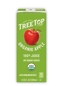 100% Organic Apple Juice – Juice Boxes 