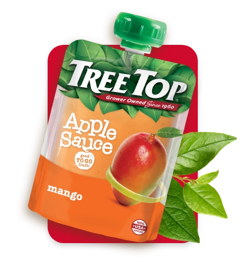 Mango Apple Sauce pouch