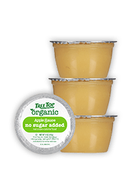 Organic No Sugar Added Apple Sauce Cups